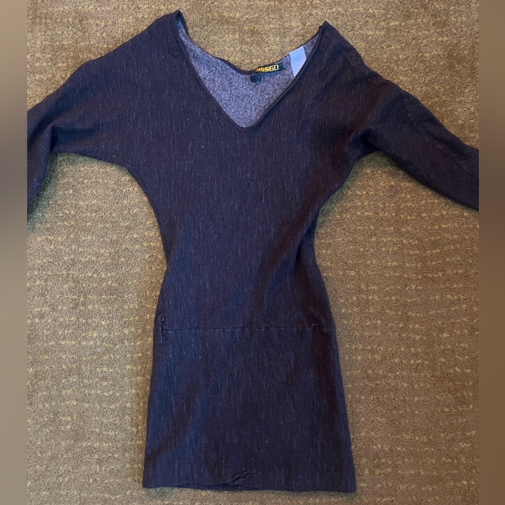 Miss Sixty Longsleeve Mini Dress